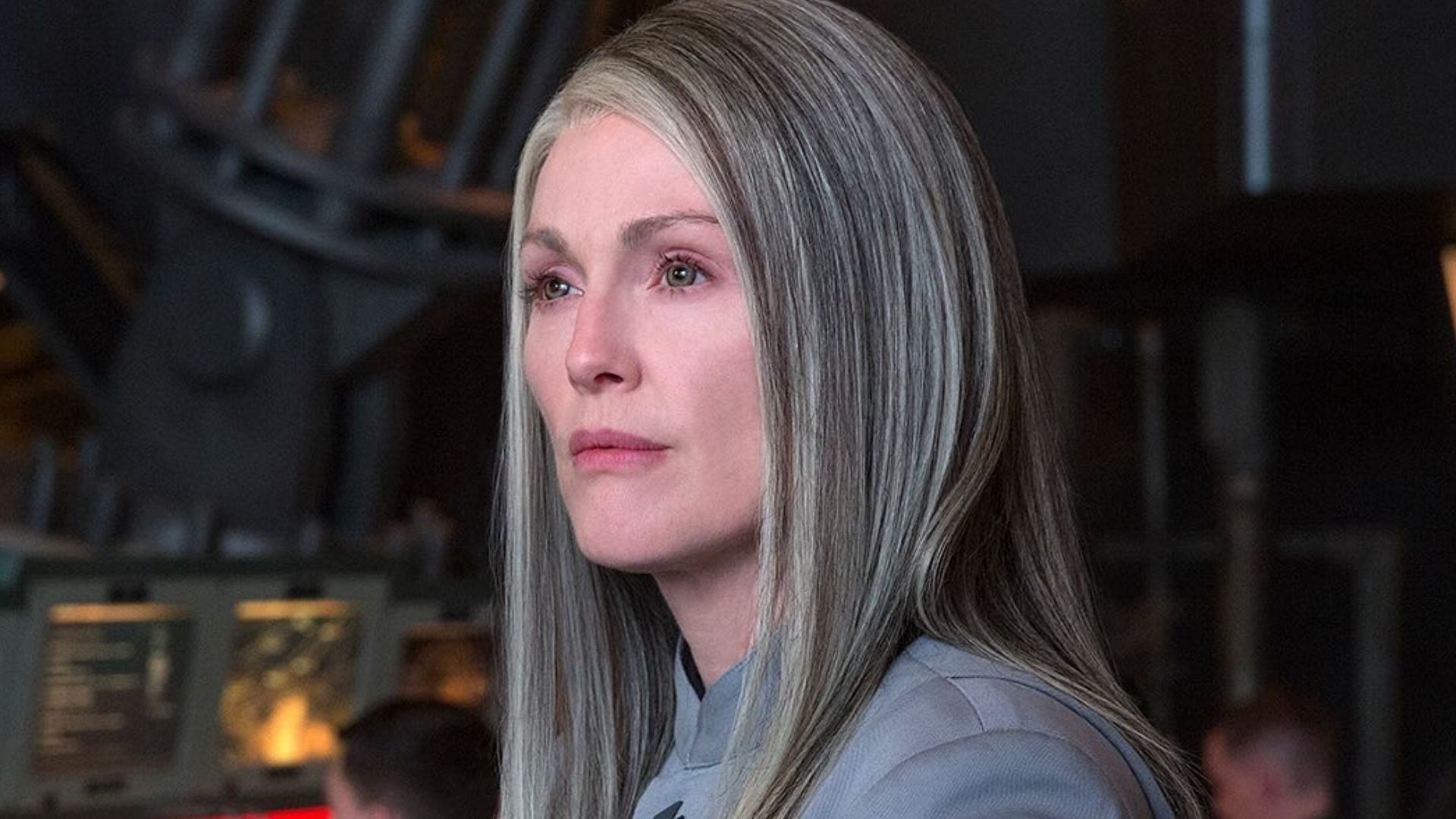 Julianne Moore stars as President Alma Coin (Image via Facebook/The Hunger Games)